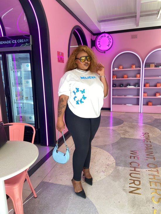 Believe Oversized Tee