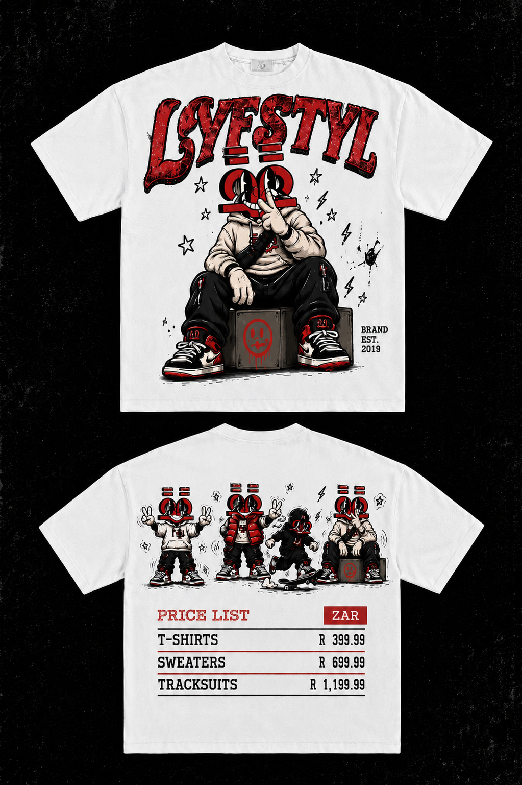 LYFSTYL VINTAGE MASCOT Graphic Tee