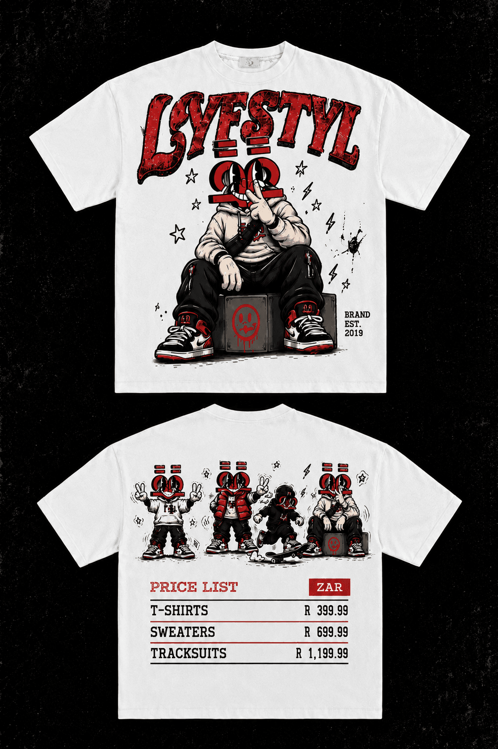 LYFSTYL VINTAGE MASCOT Graphic Tee