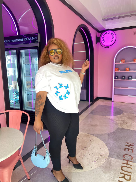 Believe Oversized Tee
