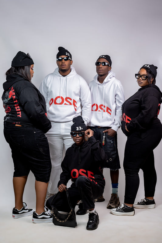 Rose Effect Hoodies