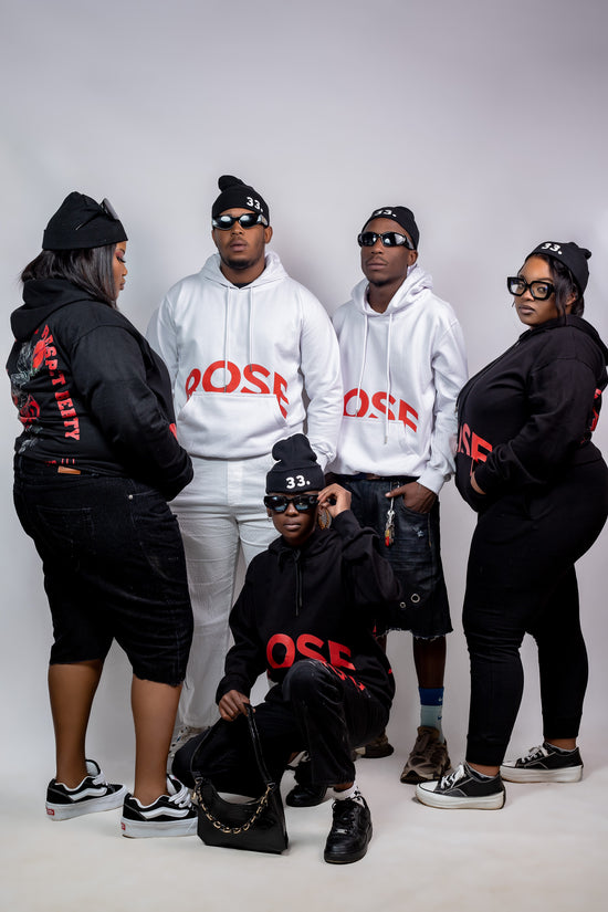 Rose Effect Hoodies